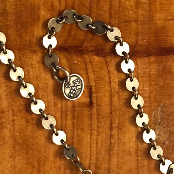 Silpada Sterling Silver Mini Disc Necklace - Picture 7 of 9